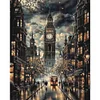 London Street-11CT Stamped Cross Stitch 40*50cm