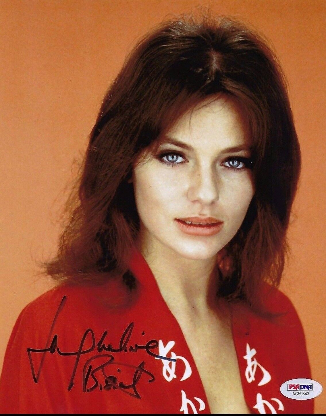 Jacqueline Bisset Signed 8x10 Photo Poster painting PSA AC59343