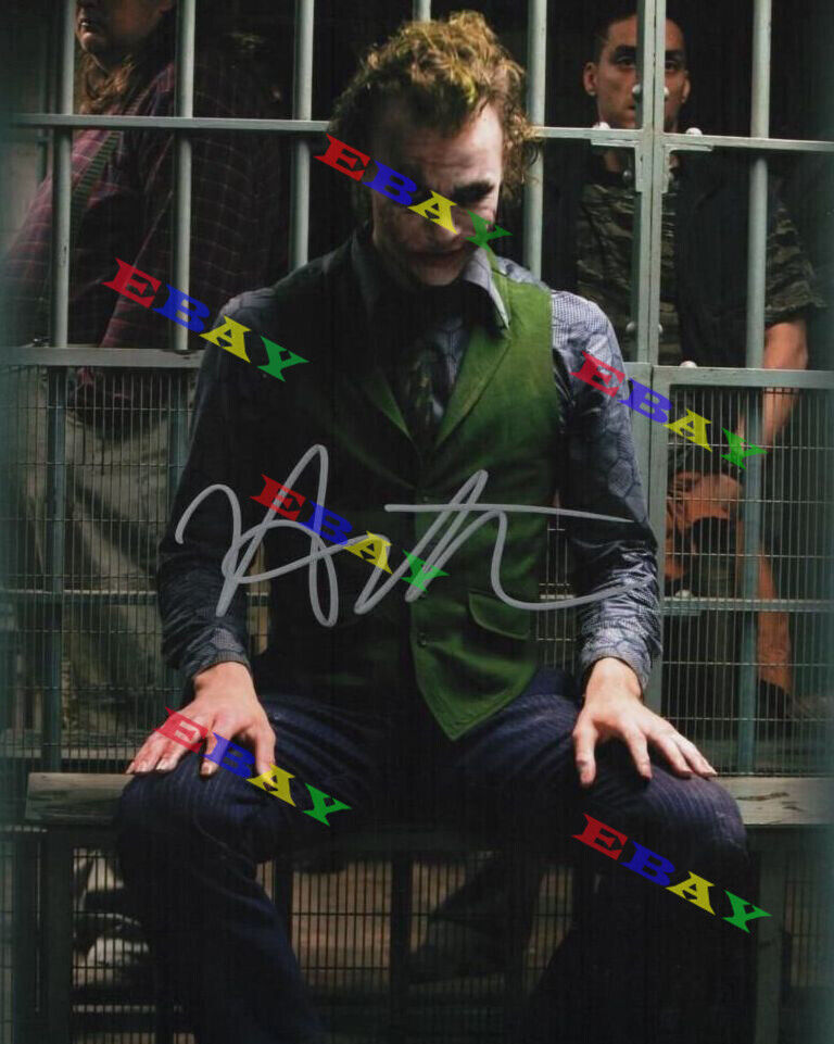 Heath Ledger Autographed Signed 8x10 Photo Poster painting Reprint