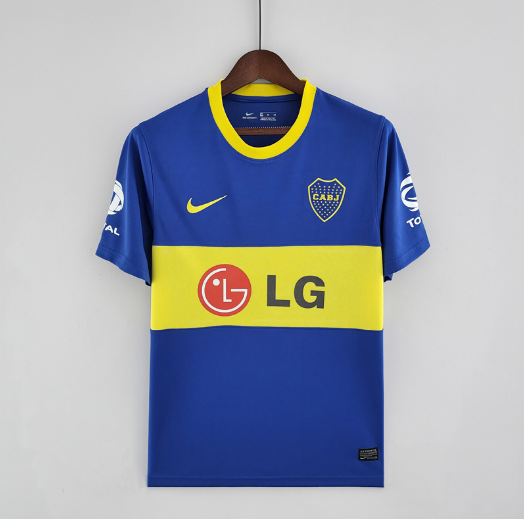 Retro Boca Juniors 10/11 home Football Jersey 1:1 Thai Quality