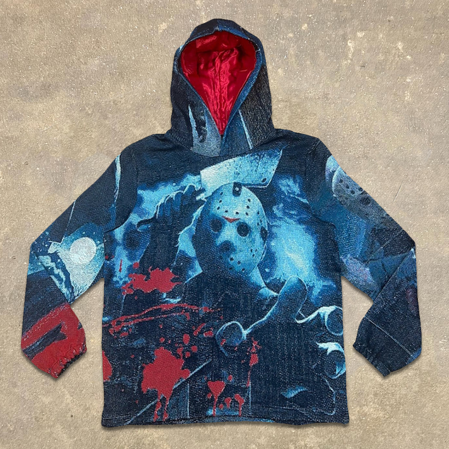 Fashion Friday The 13th Print Long Sleeve Hoodies