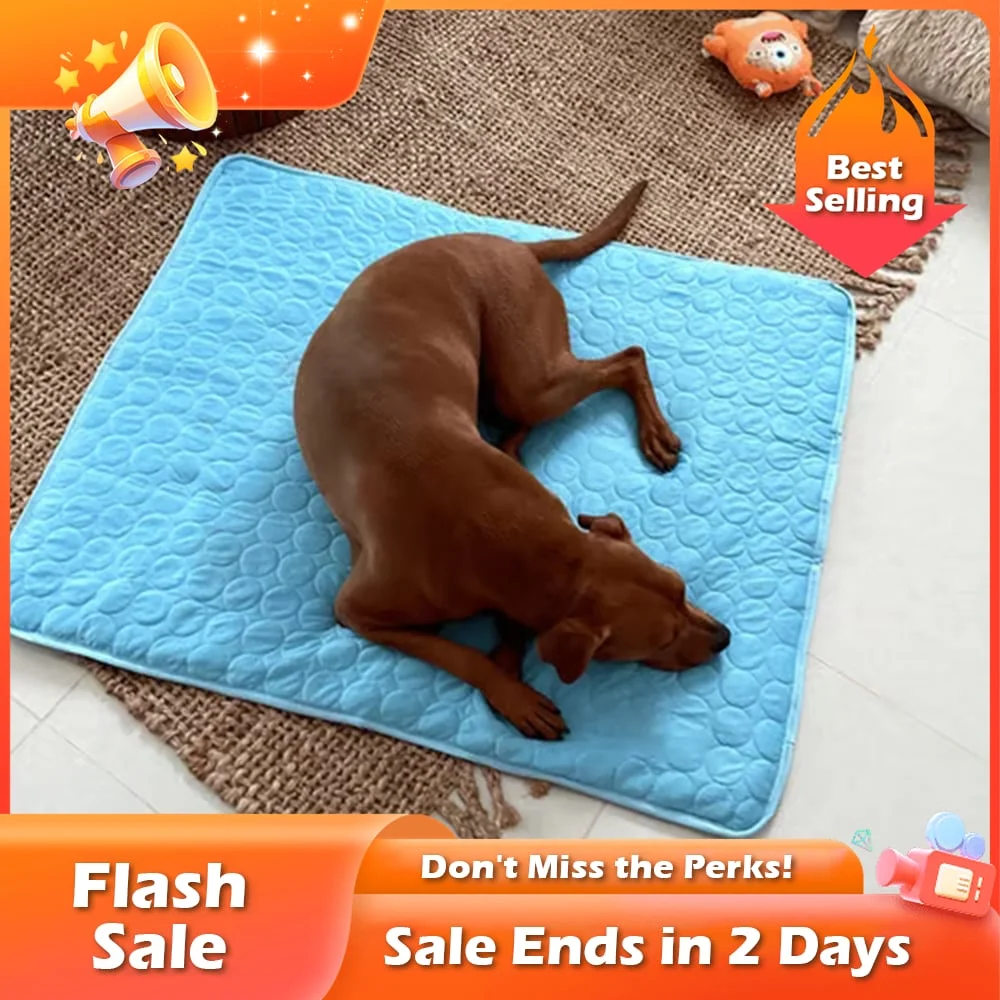 💥Hot Sale 49% Off💥🐾Dog Cooling Mat (4x more effective),Best gifts 