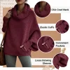 🎉50% OFF🥳Women's Batwing Cowl Neck Sweater with Pockets