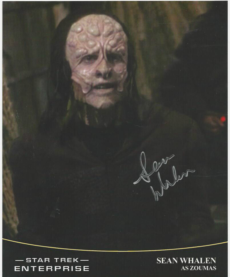 Sean Whalen - Star Trek ENT signed Photo Poster painting