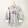 Unisex Halloween Ghost Neon Printed Sweatshirt
