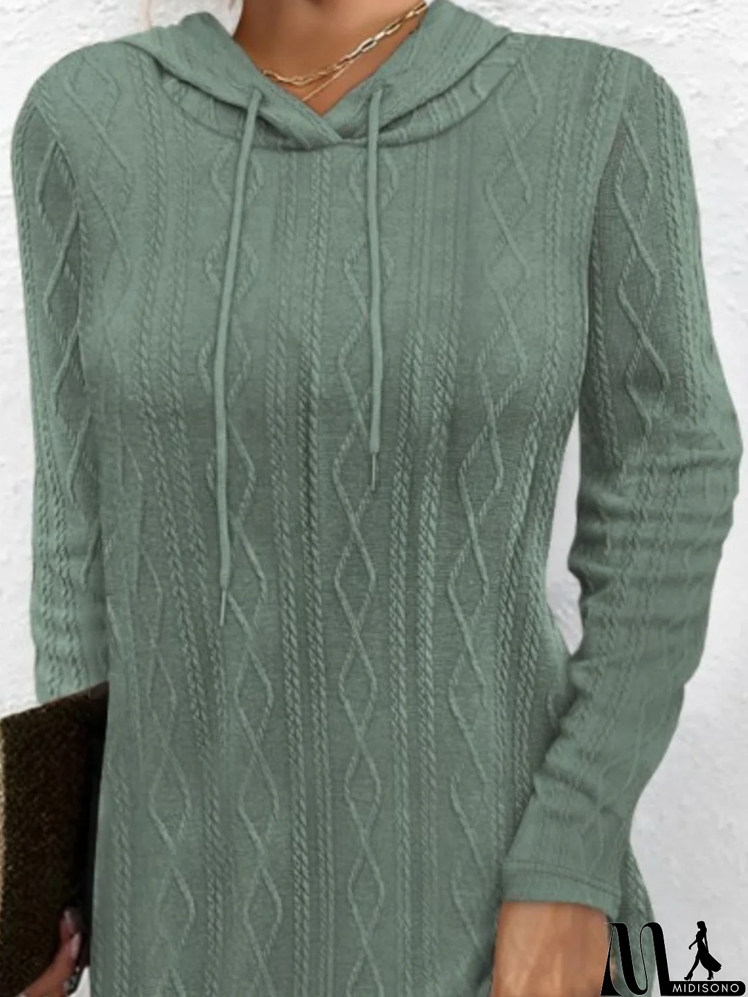 MidiSono - Casual and Fashionable winter Dress