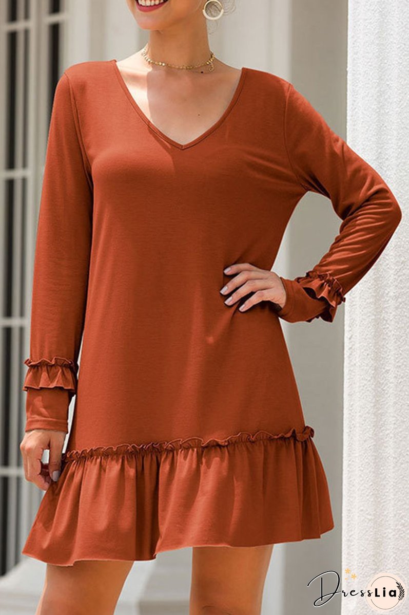 Chic and Relaxed winter Dress