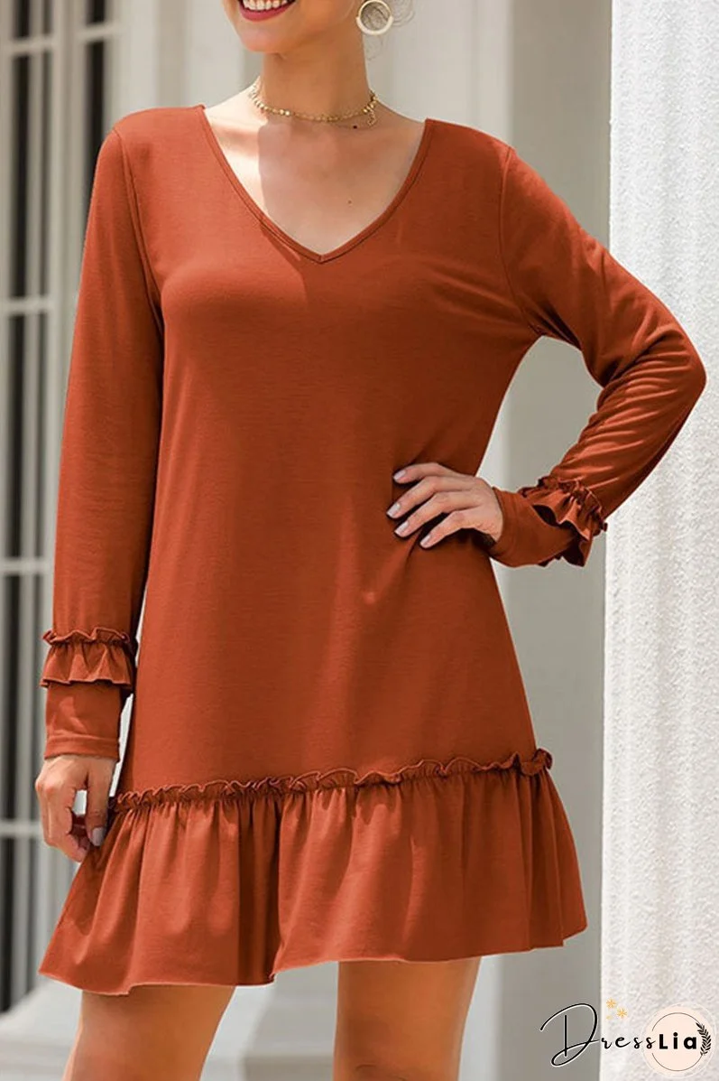 Chic and Relaxed winter Dress