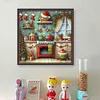 Christmas-11CT Stamped Cross Stitch 50*50cm