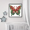 Diamond Painting-DIY Crystal Rhinestone Xmas Butterfly