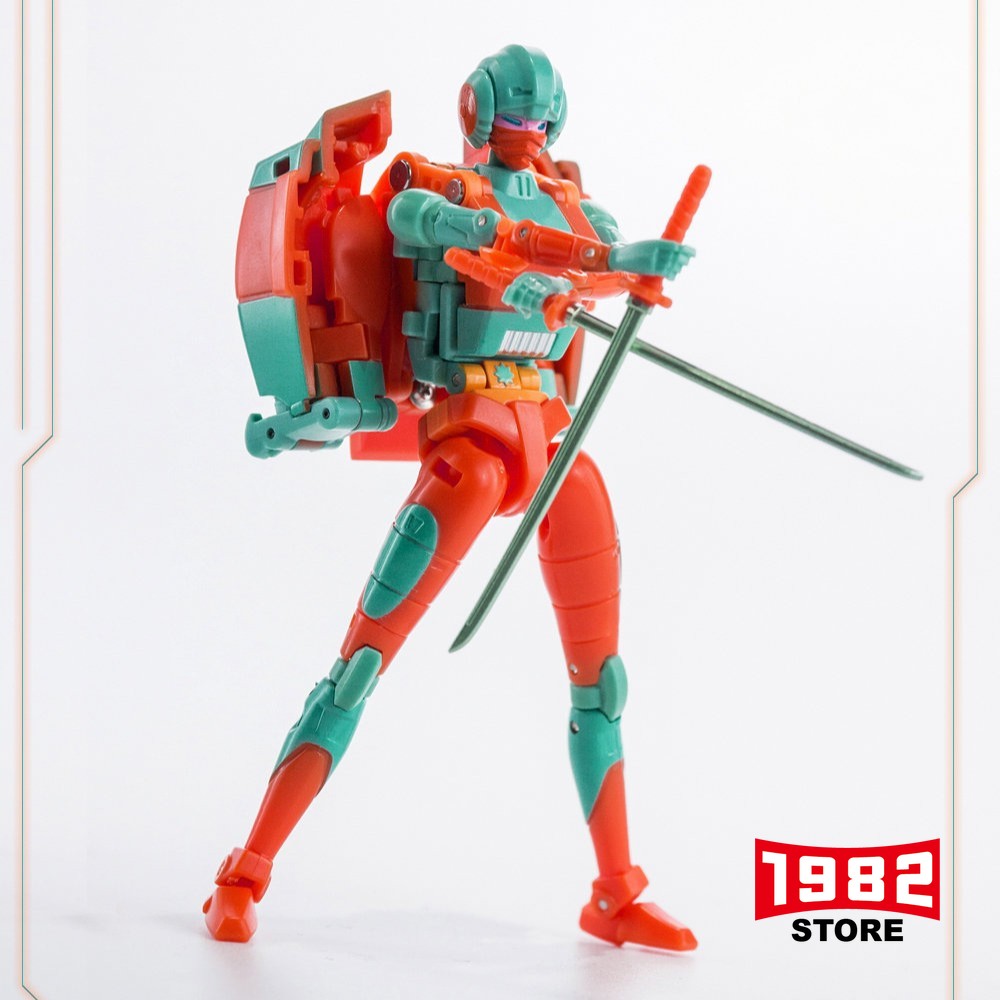 MFT Dr.Wu MS-31M MIRROR NINJA Mini Transformers Toy Model Action Figure Gift
