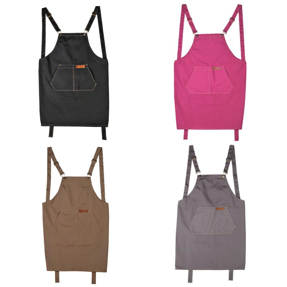 

Simple Unisex Apron Adjustable Cotton Waterproof Kitchen Chef Cook Pinafore, Coffee, 501 Original