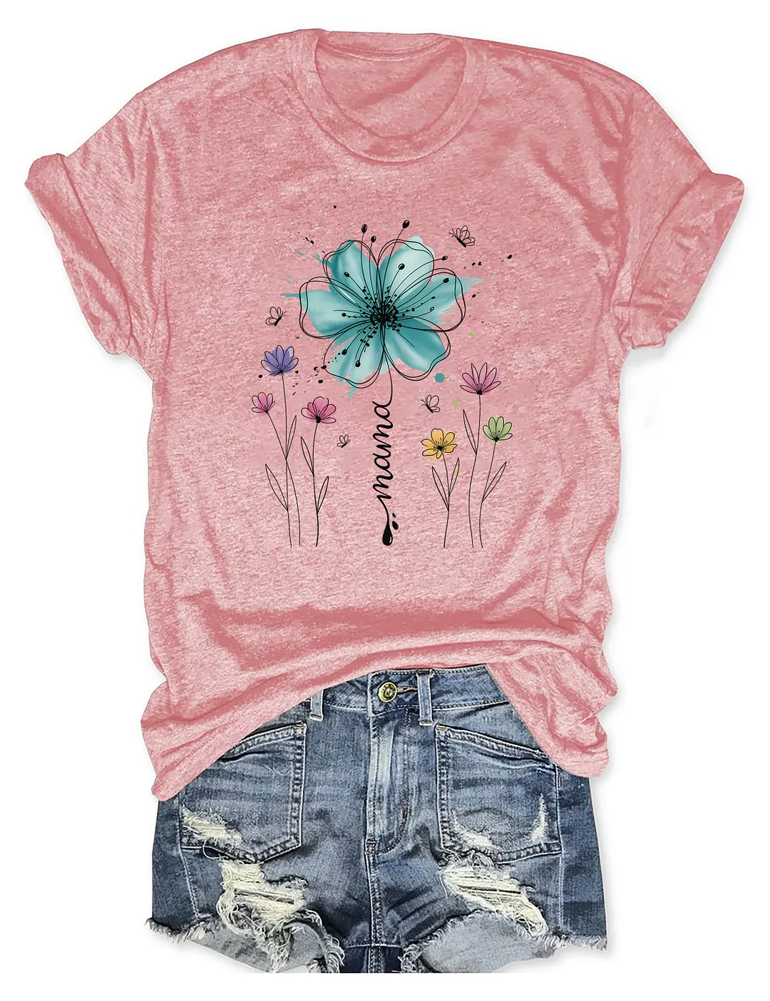 Floral Mama T-shirt