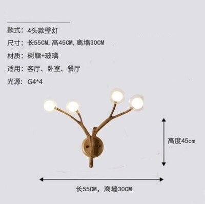 Modern Pendant Lamps Resin Iron Glass Bubble Restaurant Bedroom Kitchen Fixture LOFT Indoor Vintage Chandelier Lighting