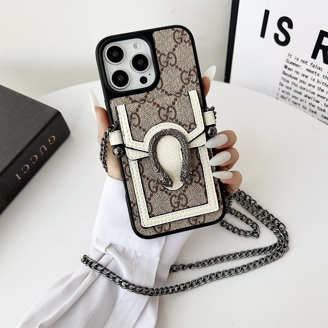 Gucci Dionysus GG Ophidia Leather Crossbody Bag Apple iPhone Case Samsung Galaxy Wallet Cover