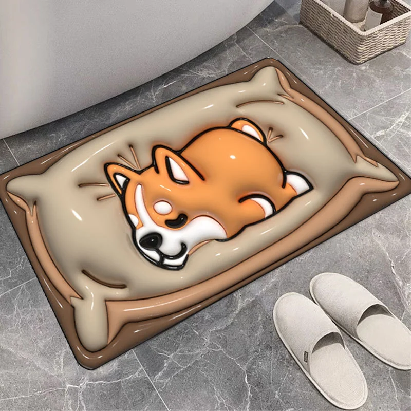 🔥2024-New Year Hot Sale🔥 Cute Anti-slip Absorbent Floor Mat