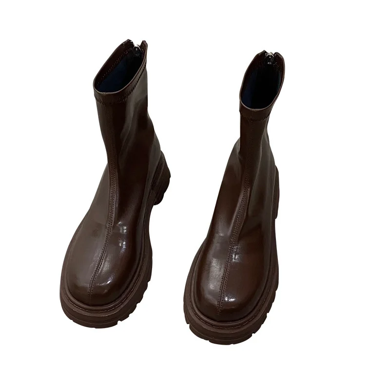 Breakj Breakj Skinny Martin Boots Children's Shoes 2025 Summer Small Ankle Boots Spring And Autumn Winter Boots Single Boots