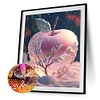 Diamond Painting-DIY Full Round Drill Snowflake Apple