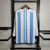 2022 Long Sleeve Argentina Home Football Shirt 1:1 Thai Quality