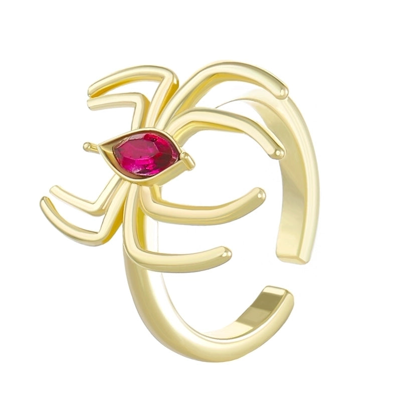 Funny Spider Alloy Plating 14k Gold Plated Silver Plated Halloween Women’s Jewelry Set