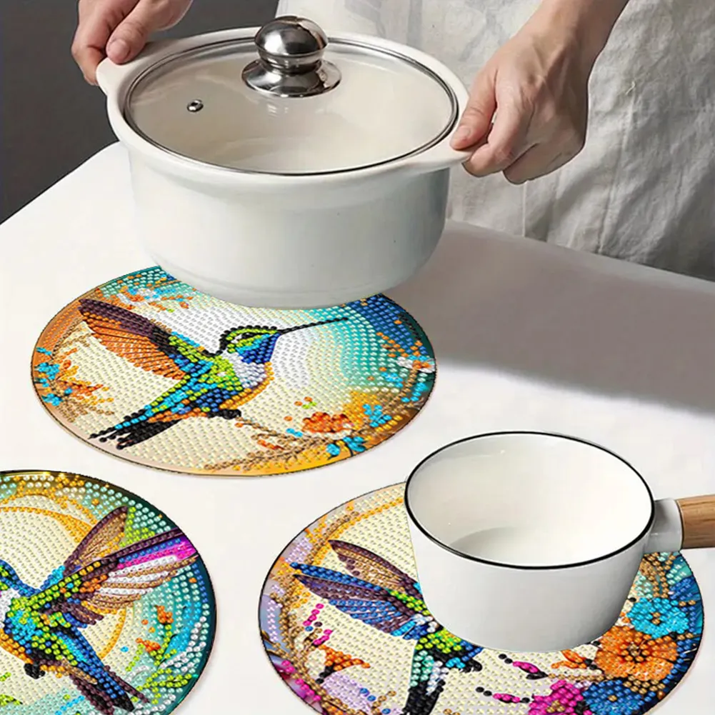 DIY Diamond Dot Kits Hummingbirds Diamond Crafts Projects for Beginners