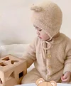 Baby Furry One-piece Pajamas Children's Winter Home Clothes