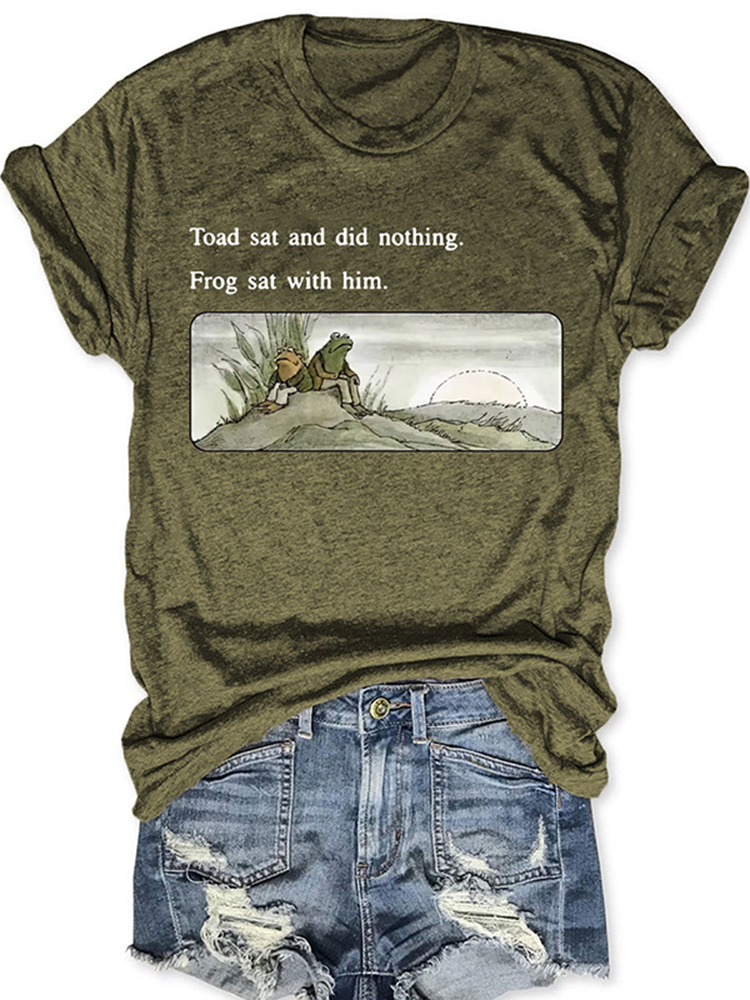 Comstylish Frog And Toad T-Shirt