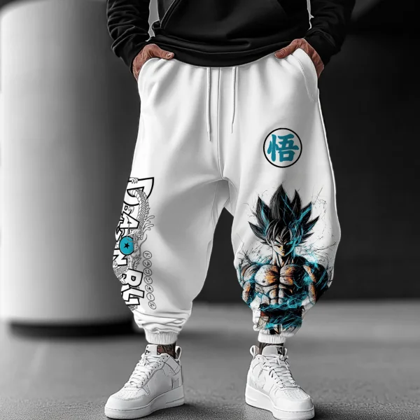 Dragon Ball Goku Print Men's Sweatpants