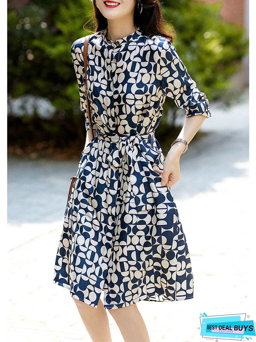 High Sense Skirt Silk Temperament Dress