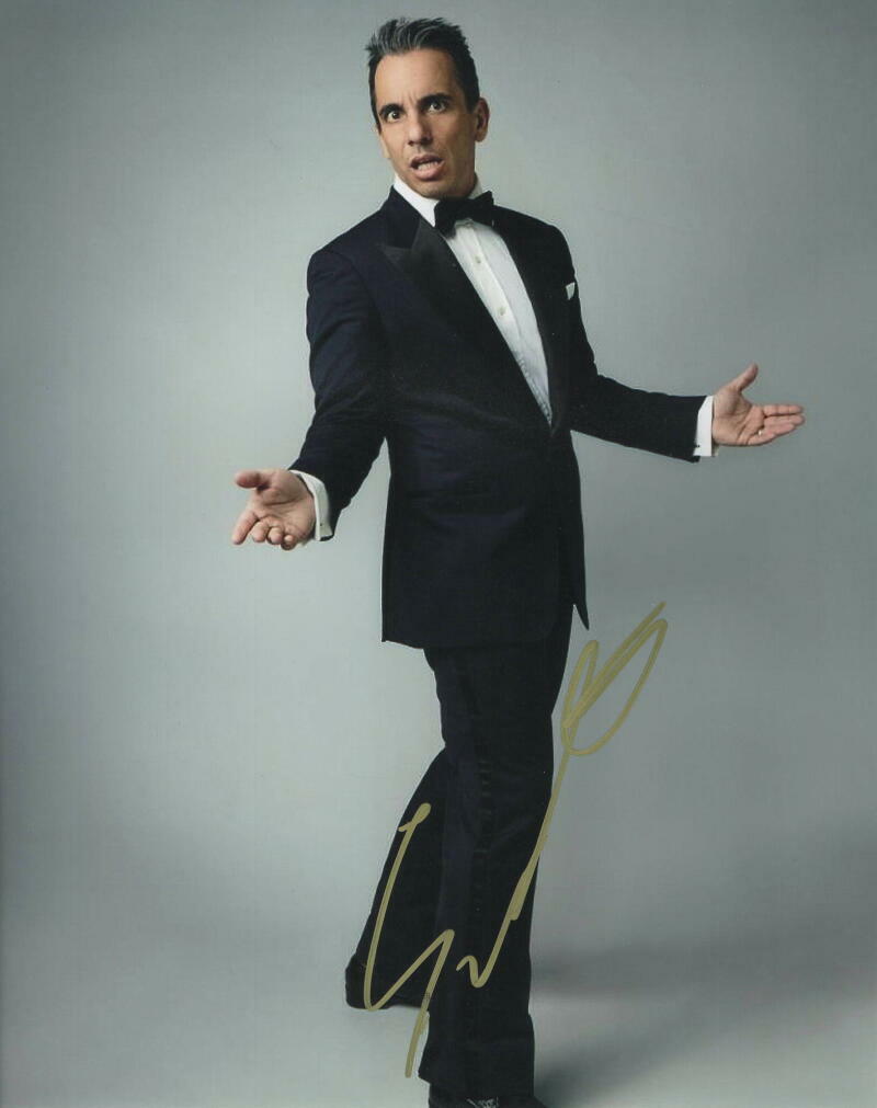 SEBASTIAN MANISCALCO SIGNED AUTOGRAPH 8x10 Photo Poster painting - STAY HUNGRY, THE IRISHMAN