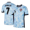 RONALDO #7 Portugal Away Soccer Jersey EURO 2024