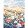 Diamond Painting -DIY Round Drill Splendid Flower Sea