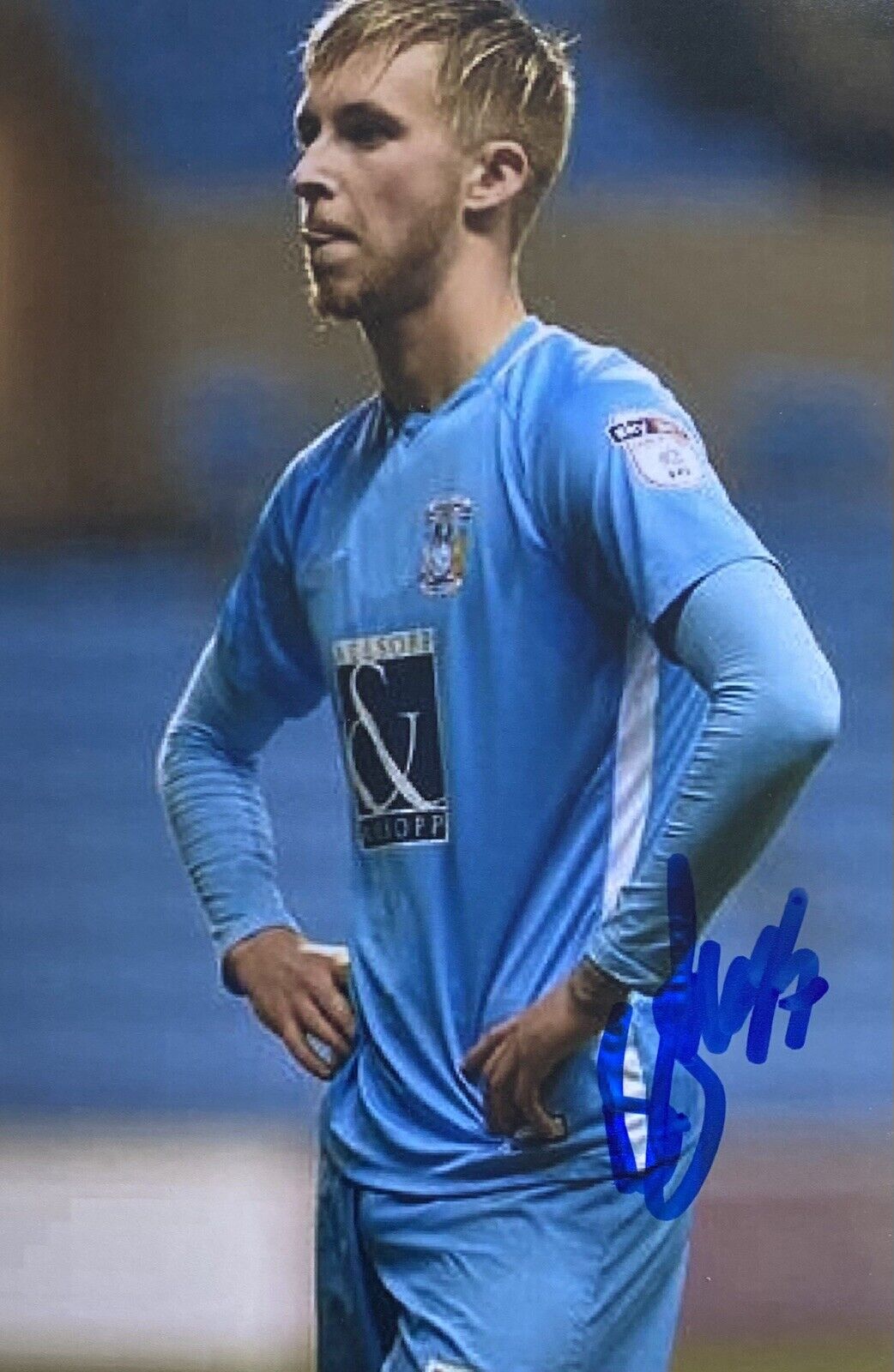 Ben Stevenson Genuine Hand Signed Coventry City 6X4 Photo Poster painting