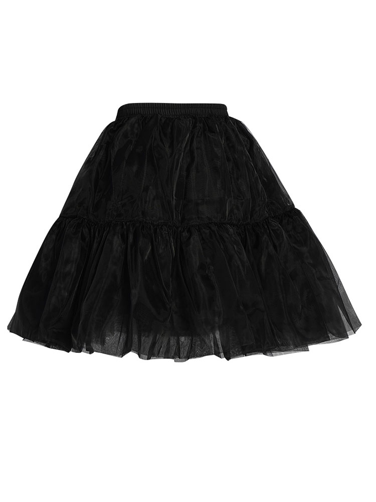 black petticoat dress Fluffy Black Petticoat Small