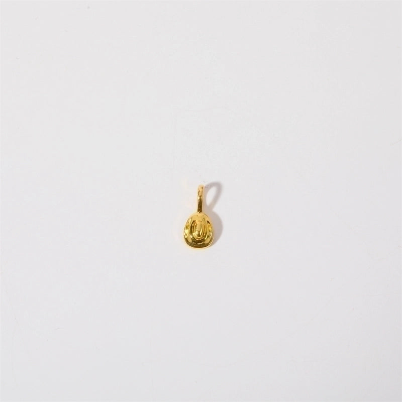 1 Piece Copper Zircon Gold Plated Cross Heart Shape Polished Pendant Chain