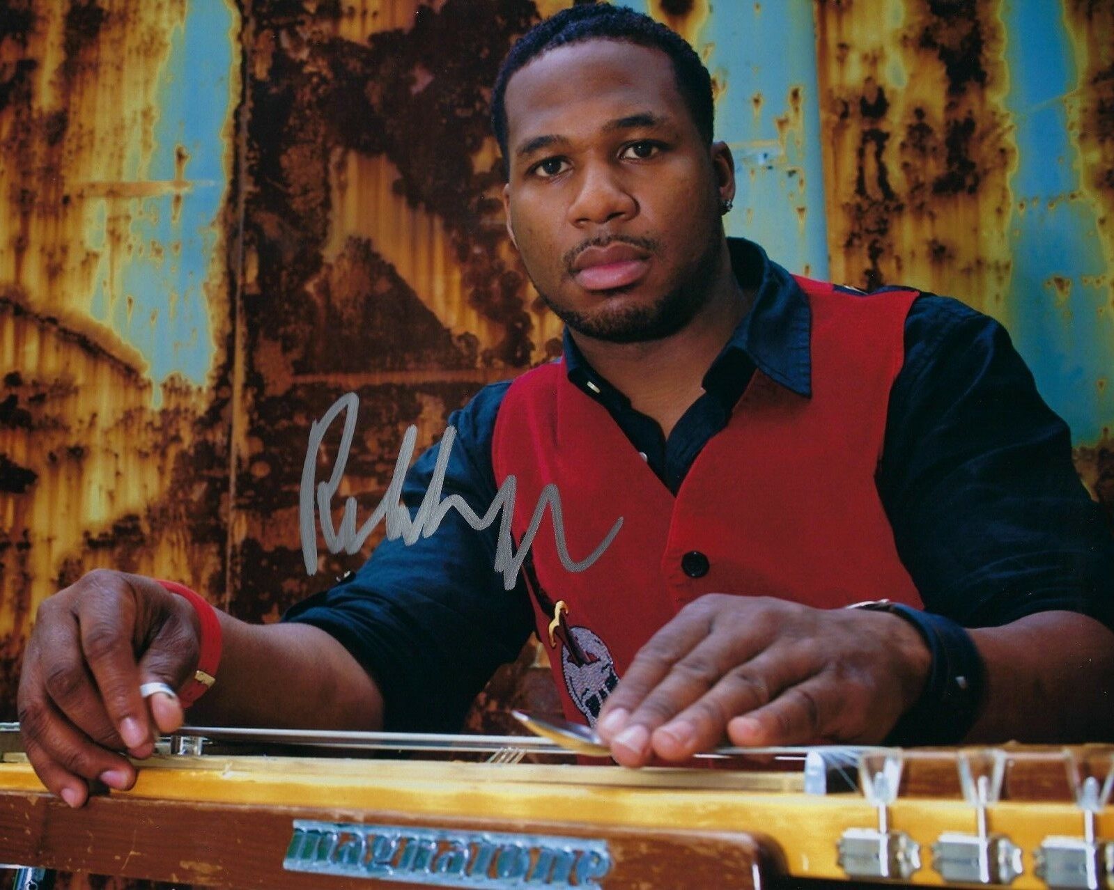 GFA Dave Matthews Band * ROBERT RANDOLPH * Signed 8x10 Photo Poster painting PROOF R5 COA