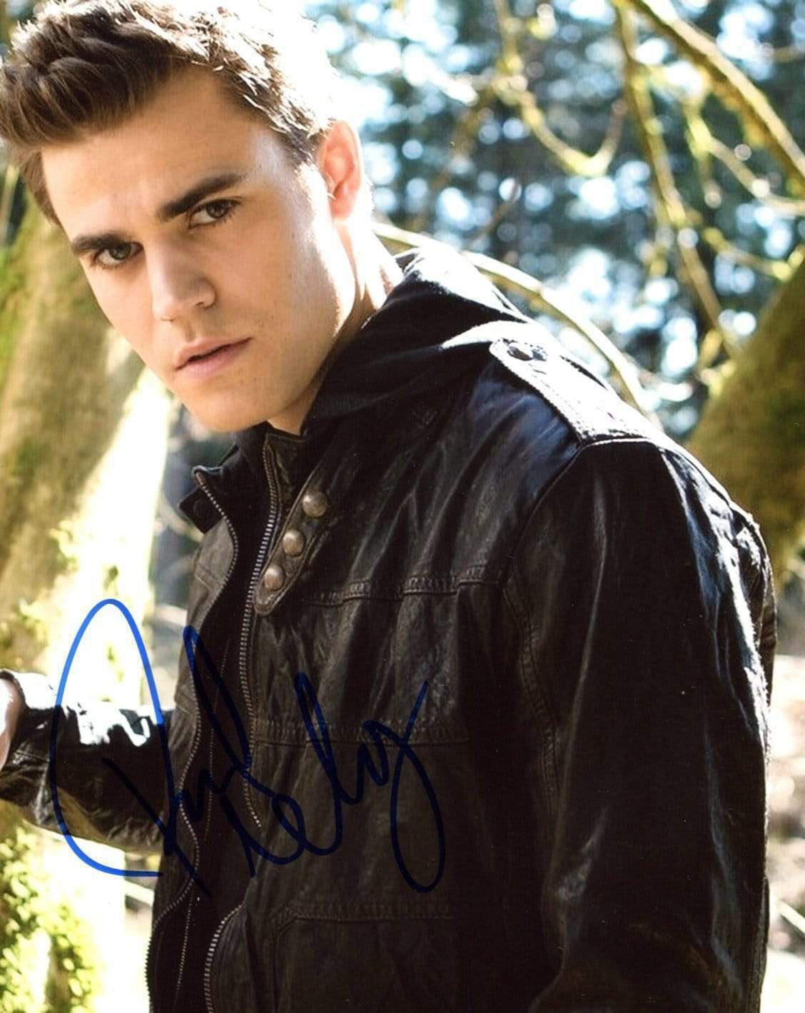 ACTOR Paul Wesley VAMPIRE DIARIES autograph, signed Photo Poster painting