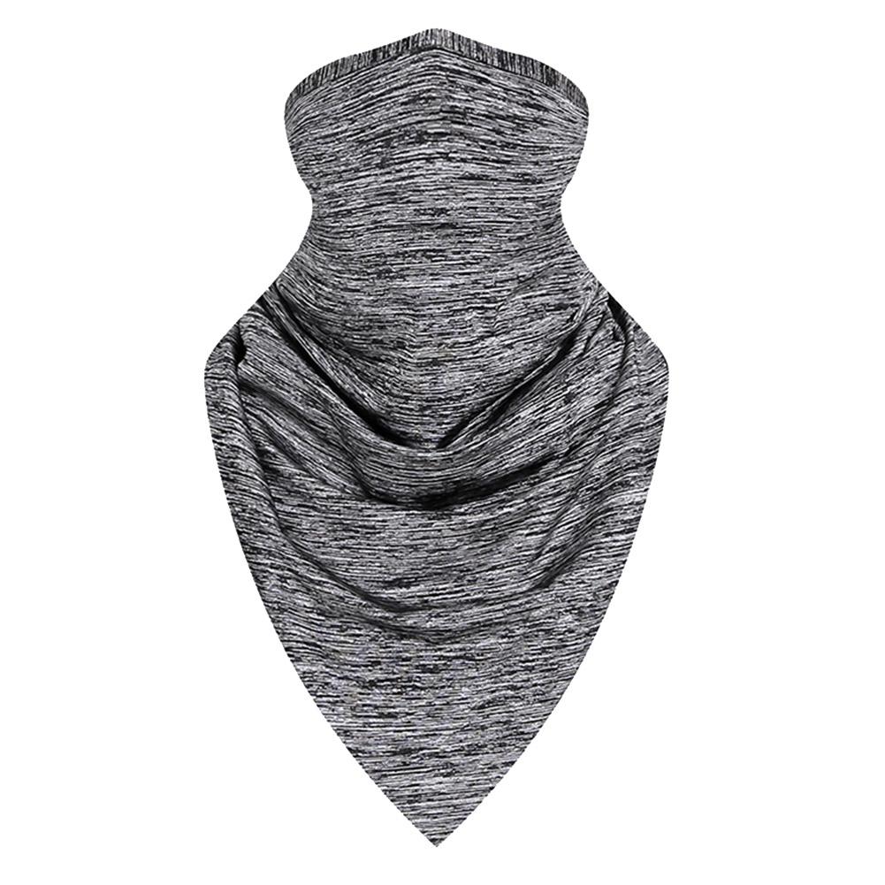 

Solid Color Breathable Sports Mask Outdoor Riding Cycling Scarf (Grey), 501 Original