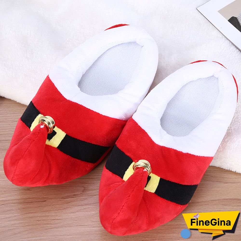 Brown Casual Living Patchwork Contrast Round Keep Warm Shoes