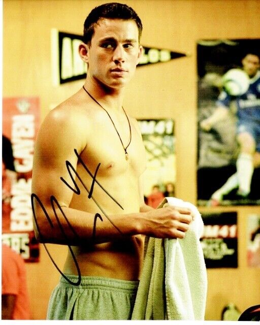 Channing Tatum Signed - Autographed She's the Man 8x10 inch Photo Poster painting