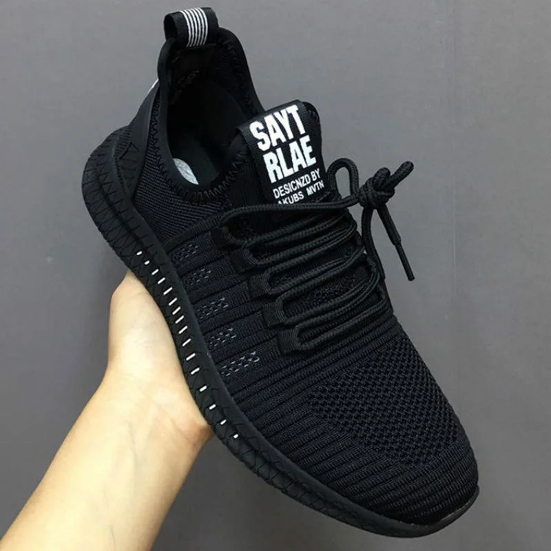 Trendy Sneakers Men 2021 Fashion Mesh Men's Casual Shoes Lightweight Vulcanize Shoes Man Walking Sneakers Zapatillas Hombre