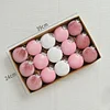 15PCS Christmas's Tree Decor 8CM Velvet Balls Set