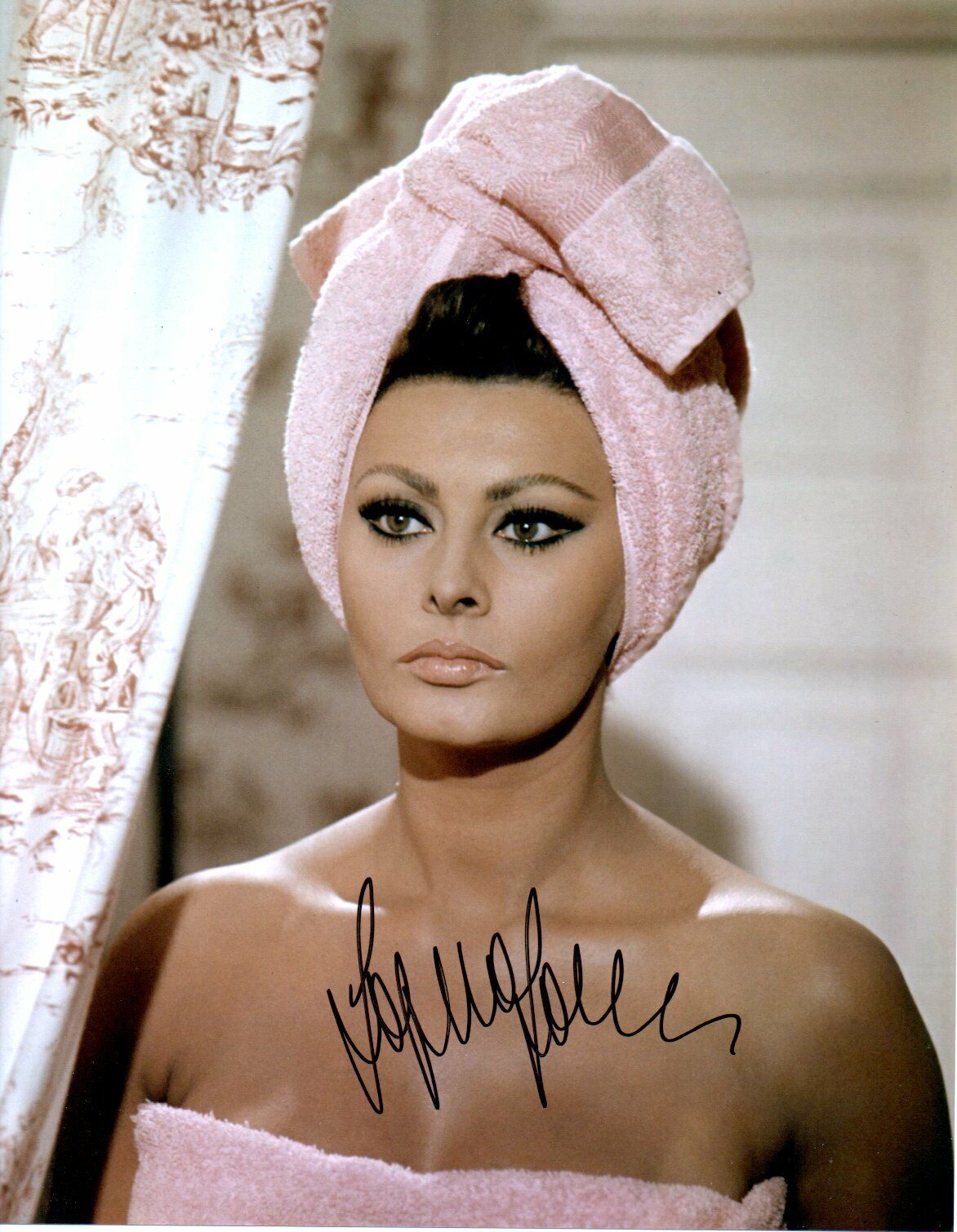 Sophia Loren Film Actress Signed Photo Poster painting 10 x 8