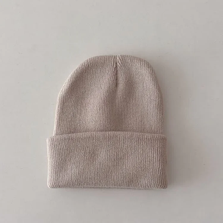Baby Toddler Solid Color Beanie