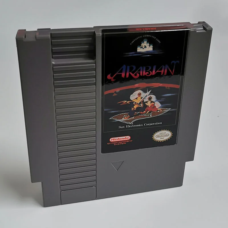 Super Arabian For Nintendo NES - 8 Bit Game Cartridge