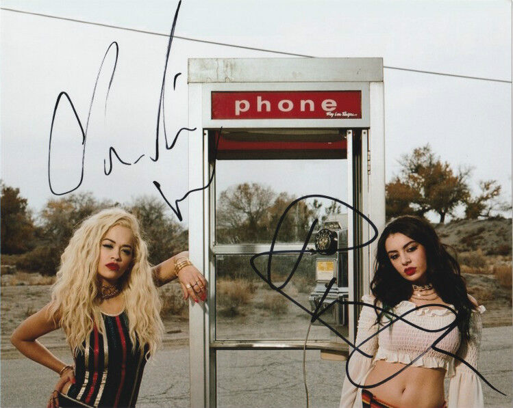 Charlie XCX Rita Ora Autographed Signed 8x10 Photo Poster painting COA