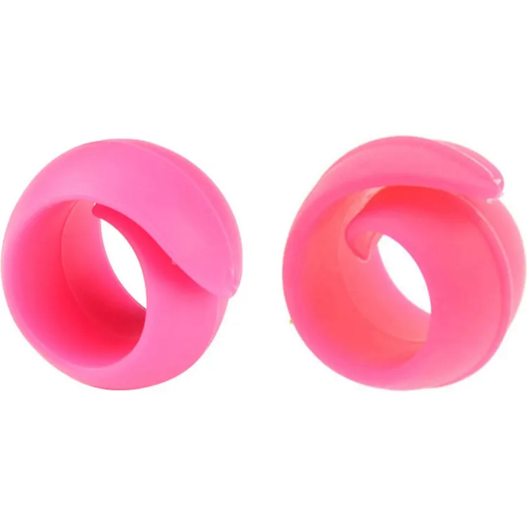 2PCS Silicone Cross Stitch Clip Sewing Machine Thread Spool Savers Thread Spool Rings Clamps Holder for DIY Sewing Machine gbfke