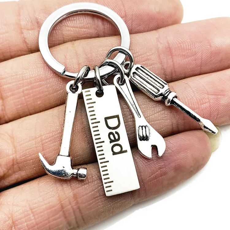 Dad Tool Keychain Keyring Father's Day Gifts