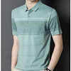 Business Casual ice Silk Polo Shirt