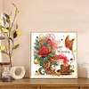 Blumenschmetterling - speziell geformte Diamond Painting - 30*30cm